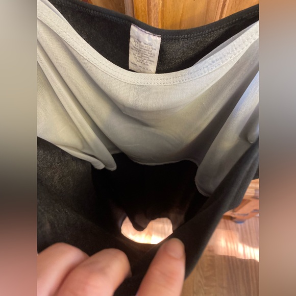 PerSeduction Black Dress with Grey short under piece - Picture 6 of 9